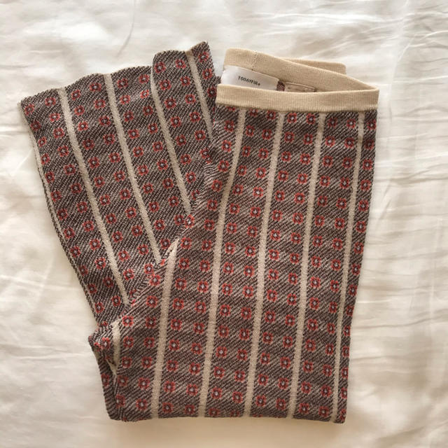 TODAYFUL(トゥデイフル)のJacquard Knit Leggings レディースのレッグウェア(レギンス/スパッツ)の商品写真