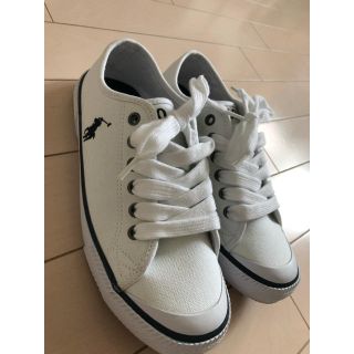 ポロラルフローレン(POLO RALPH LAUREN)のラルフローレンスニーカー/23.5cm(スニーカー)