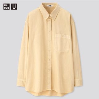 ユニクロ(UNIQLO)のユニクロユー/デニムオーバーサイズシャツ(シャツ/ブラウス(長袖/七分))