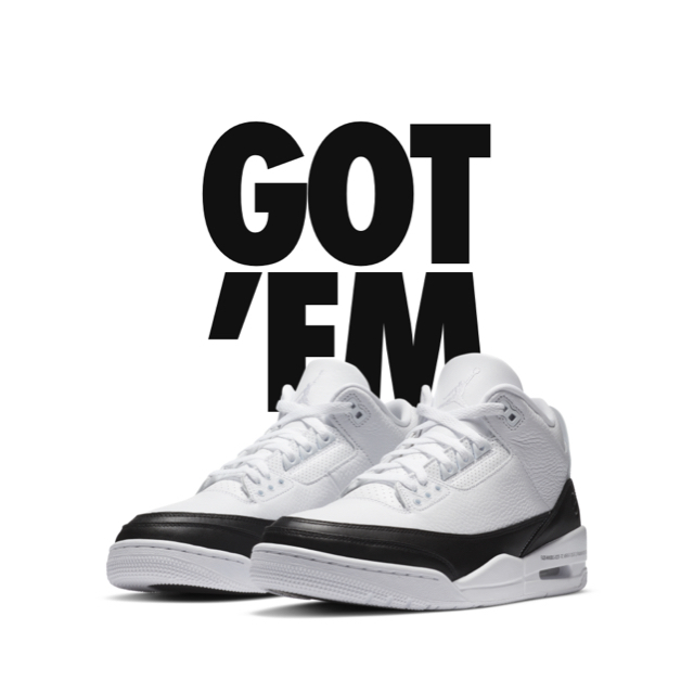 NIKE AIR JORDAN 3 RETRO SP × FRAGMENT