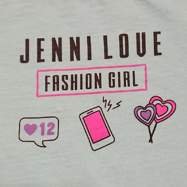 JENNI(ジェニィ)の【美品】2020春夏 JENNl LOVE 140㎝ ジェニー ロングTシャツ  キッズ/ベビー/マタニティのキッズ服女の子用(90cm~)(Tシャツ/カットソー)の商品写真