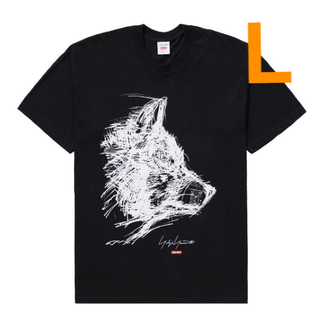 Lサイズ Yohji Yamamoto®Scribble Wolf Tee 【驚きの値段】 62.0%OFF