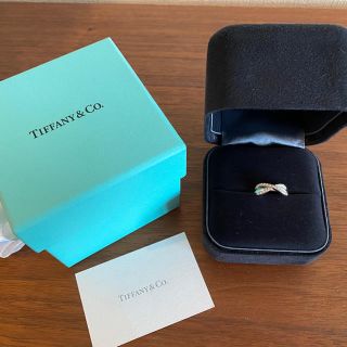 ティファニー(Tiffany & Co.)のTIFFANY&Co. ホワイトゴールドインフィニティリング(リング(指輪))