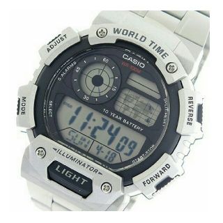 カシオ(CASIO)の【日本未発売モデル！新品！】CASIO　メンズ　腕時計　AE - 1400WHD(腕時計(デジタル))