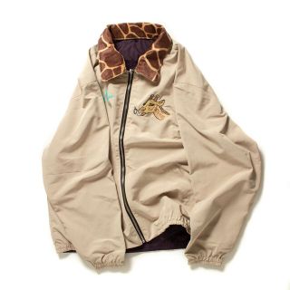 ビームス(BEAMS)のleft alone REVERSIBLE JACKET ベージュM(ナイロンジャケット)