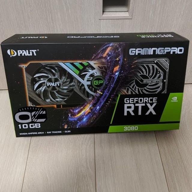 新品未開封商品詳細Palit RTX 3080 GamingPro OC 10GB