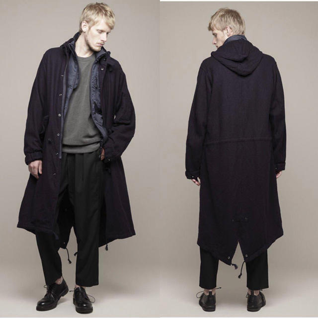 Yohji Yamamoto(ヨウジヤマモト)の イチオシ! ヨウジヤマモト 撥水ウェザーモッズコート 【1479】 メンズのジャケット/アウター(モッズコート)の商品写真