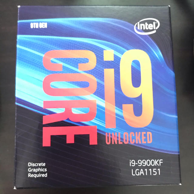 Intel CORE i9 9900KF 今季ブランド www.sportfolioapp.nl