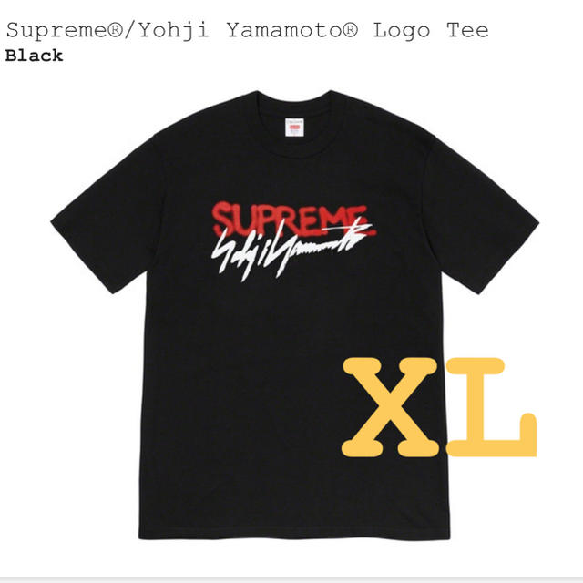 Supreme®/Yohji Yamamoto® Logo Tee サイズXL