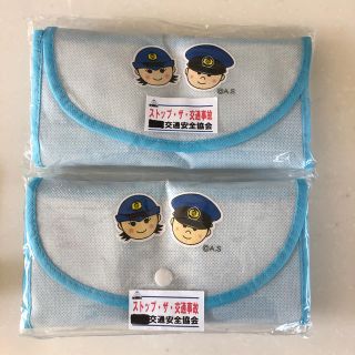 新品未使用⭐︎警察⭐︎反射不織布コンパクトバック2個セット(日用品/生活雑貨)