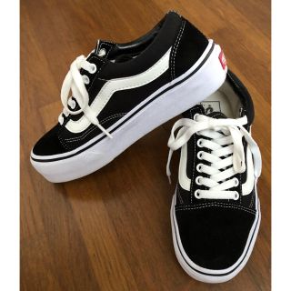 ヴァンズ(VANS)のVANS オールドスクール プラットホーム　スニーカー　厚底　23cm(スニーカー)