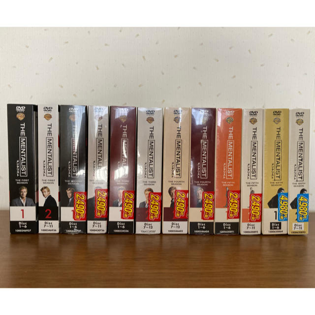 The Mentalist /メンタリスト DVDシーズン1-6セット 【予約受付中