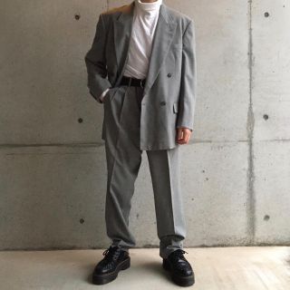 【雰囲気抜群】No.26 vintage セットアップ ダブルスーツ 高級感