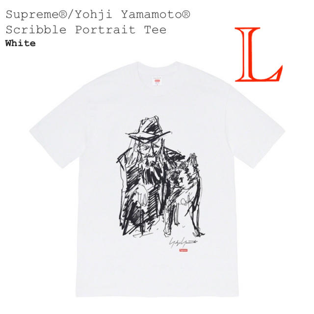 Yohji Yamamoto®<br>Scribble Portrait Tee