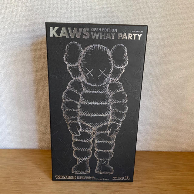 KAWS What Party Figure   カウズ　黒　ブラック その他のその他(その他)の商品写真