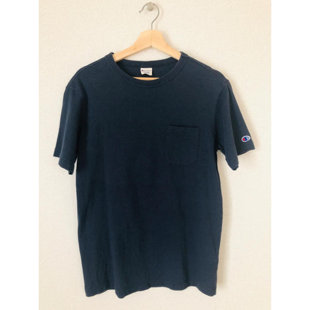 Champion(チャンピオン)のchampion / Tシャツ ネイビー M メンズのトップス(Tシャツ/カットソー(半袖/袖なし))の商品写真