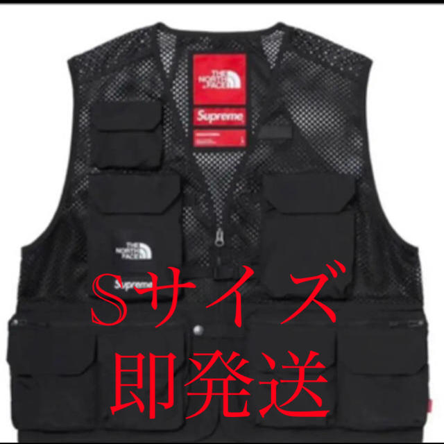 blackサイズSサイズ supreme The North Face Cargo Vest