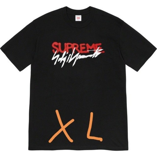 Supreme(シュプリーム)の【XL】Supreme®/Yohji Yamamoto® Logo Tee メンズのトップス(Tシャツ/カットソー(半袖/袖なし))の商品写真