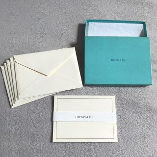 ティファニー(Tiffany & Co.)のティファニー　メッセージカードセット(カード/レター/ラッピング)