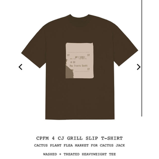 カクタス(CACTUS)の希少Travis Scott × McDonald washed　T-shirt(Tシャツ/カットソー(半袖/袖なし))