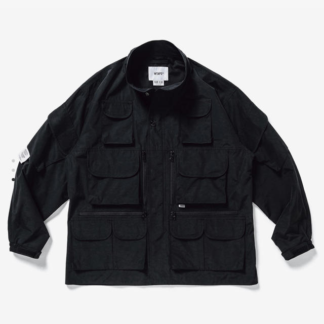 値引きする - W)taps Sサイズ BLACK JACKET MODULAR 20AW WTAPS ...