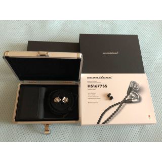 acoustune hs1677ss ＋くみたてLab mmcx変換アダプタ(ヘッドフォン/イヤフォン)