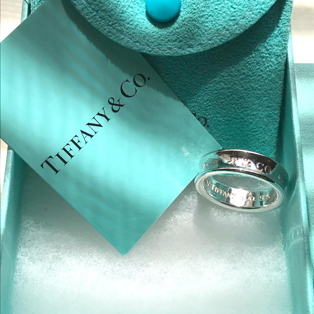 極美品 TIFFANY ティファニー ナロー リング 1837 6.5号 925