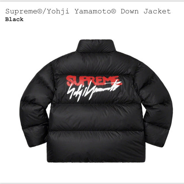 新版 Supreme - Supreme Yohji Yamamoto Down Jacket 黒　S ダウンジャケット