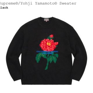 シュプリーム(Supreme)の本日発送可能Supreme Yohji Yamamoto® Sweater L(ニット/セーター)