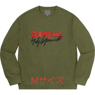 シュプリーム(Supreme)のSupreme Yohji Yamamoto Crewneck Olive M(スウェット)