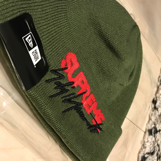 Supreme®/Yohji Yamamoto® New Era® Beanieニット帽/ビーニー