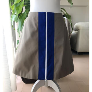ドゥロワー(Drawer)のCARVEN 台形スカート【タグ付き未使用】セール(ひざ丈スカート)