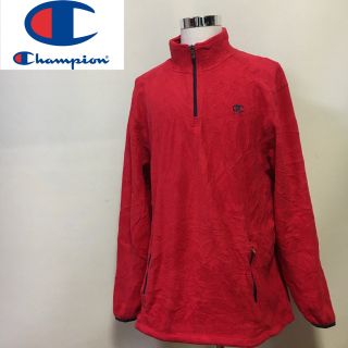 チャンピオン(Champion)のChampion チャンピオン◆フリース アノラック ◆レッド XLサイズ(ブルゾン)