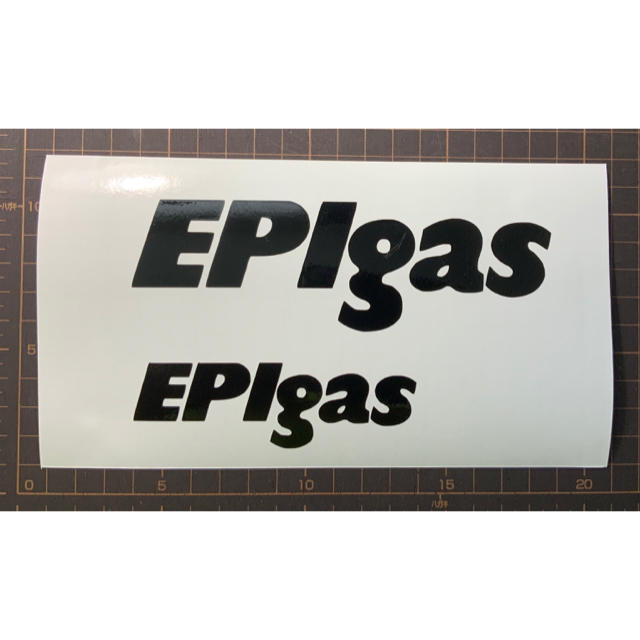 EPIgas(イーピーアイガス)のEPIgas イーピーアイガス　カッティング　ステッカー スポーツ/アウトドアのアウトドア(その他)の商品写真