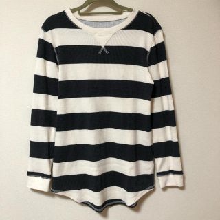 トゥデイフル(TODAYFUL)の極美品♡todayful大人気レア！ワッフルボーダーカットソー(カットソー(長袖/七分))