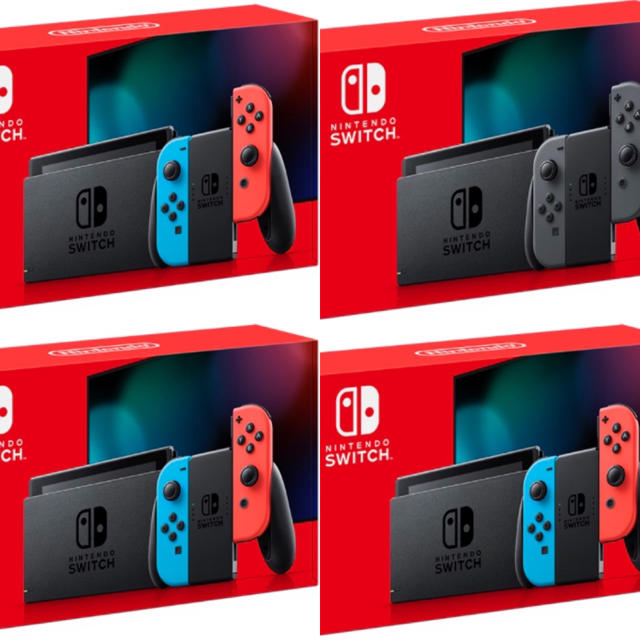 Nintendo Switch 本体 新品未開封 4台 セット