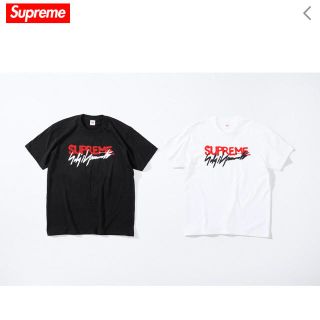 シュプリーム(Supreme)のsupreme yohji logo tee シュプリーム Tシャツ(Tシャツ/カットソー(半袖/袖なし))