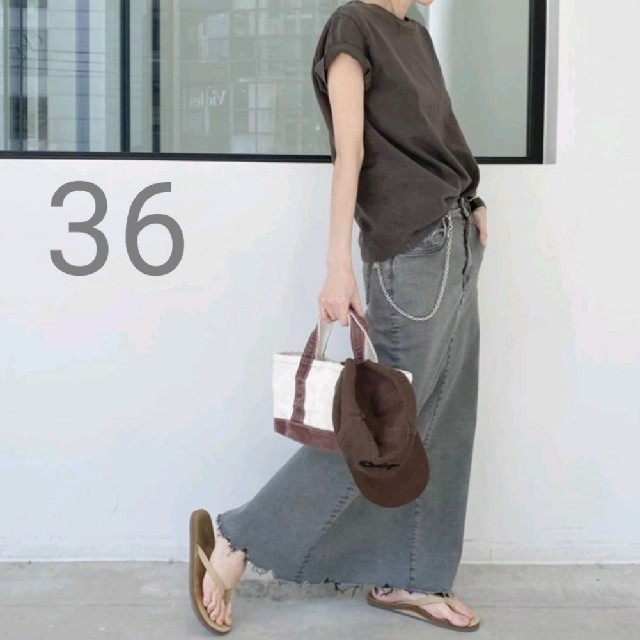 L'Appartement DEUXIEME CLASSE - 3日まで限定値下げ✴️GOOD GRIEF DENIM LONG スカート 36