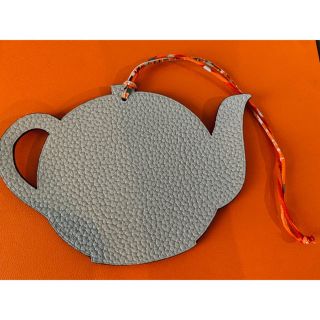 エルメス(Hermes)のエルメス　バーキン30 プティアッシュ　チャーム　バッグチャーム　ポット　グレー(バッグチャーム)