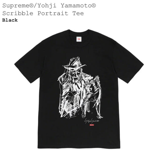 Supreme Yohji Yamamoto Scribble Portrait