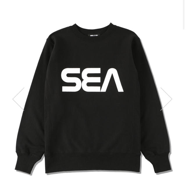 SEA(SPC) SWEAT SHIRT / BLACK (20A-TPS-07