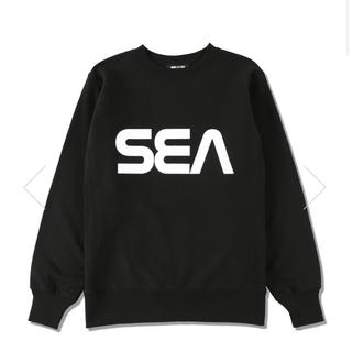 シー(SEA)のSEA(SPC) SWEAT SHIRT / BLACK (20A-TPS-07(スウェット)