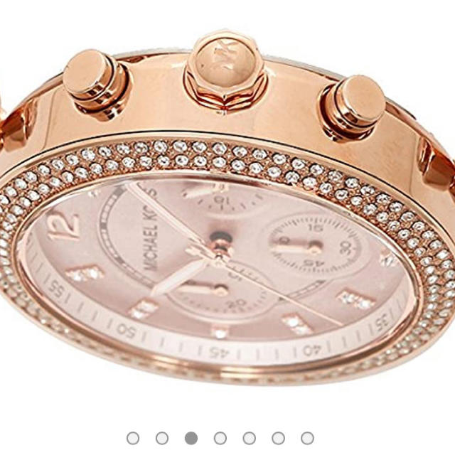 Michael Kors(マイケルコース)の💠ミヤノシンさま専用💠マイケルコース　ピンクゴールド　腕時計 レディースのファッション小物(腕時計)の商品写真
