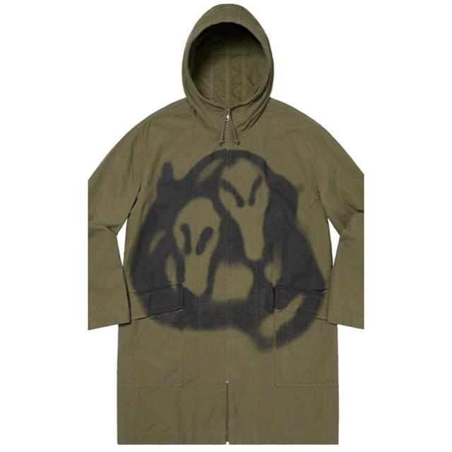 メンズsupreme yohji yamamoto parka olive M