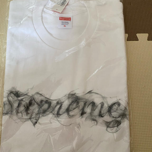 Tシャツ/カットソー(半袖/袖なし)supreme smoke tee XLサイズ  白 white