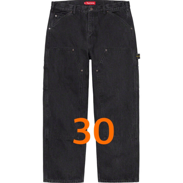 Supreme - Supreme double knee denim painter pant 黒の通販 by MAD ...