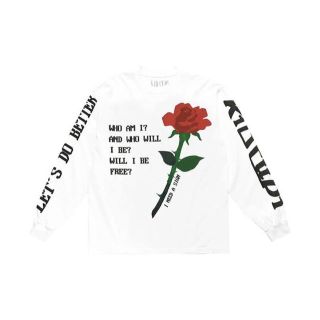 オフホワイト(OFF-WHITE)の激レア❗️✨Kid cudi×CPFM"Rose golden"XXL✨(Tシャツ/カットソー(七分/長袖))