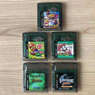 ゲームボーイ - ゲームボーイカラー本体 ソフト5本、ポケットカメラ