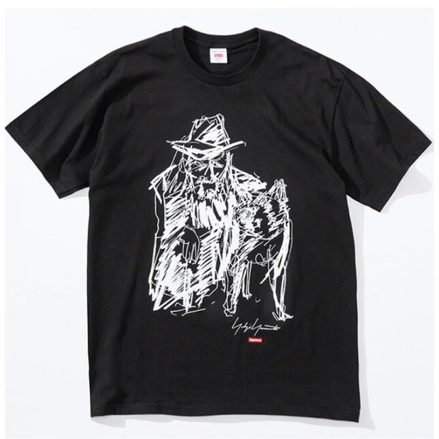 Sサイズ☆ supreme Yohji Scribble Portrait