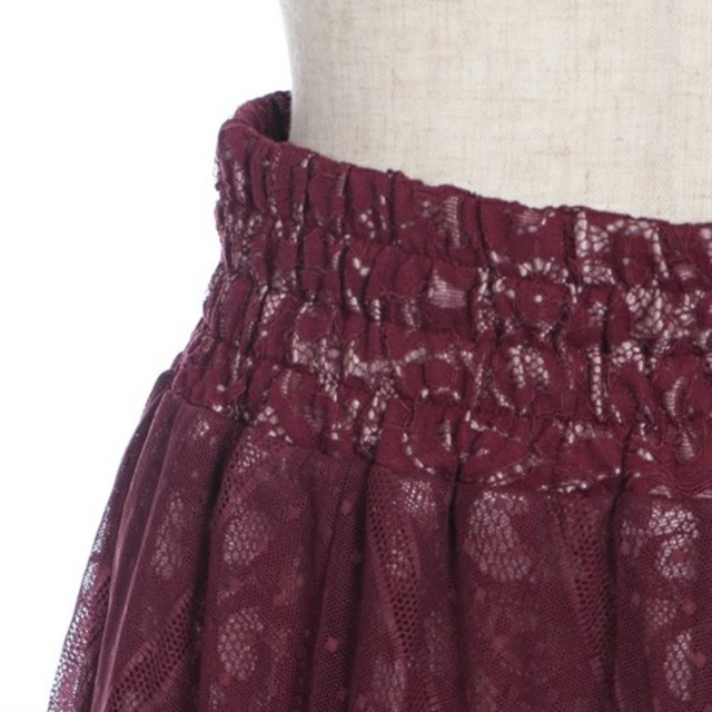 axes femme(アクシーズファム)の❮新品未使用♪︎❯axes femme チュール×レースイレヘムスカート♪︎ レディースのスカート(ロングスカート)の商品写真